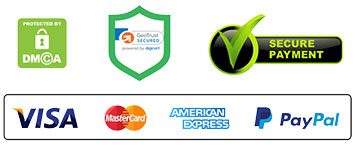 Secure Payment Methods — Visa, Mastercard, PayPal